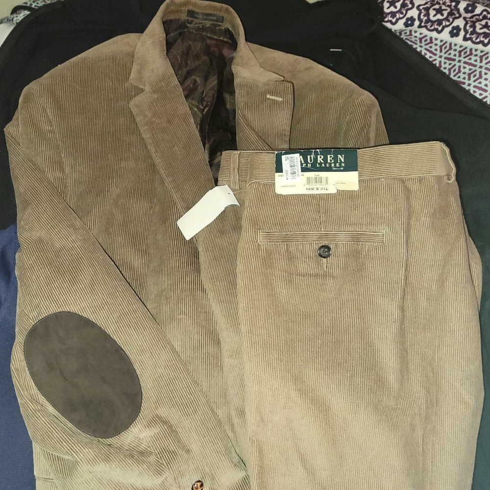 Ralph Lauren Men size 46W X 34L Corduroy